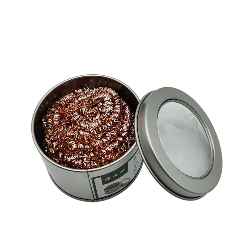 Thumbnail: Cleaning Ball Desoldering Soldering Iron Mesh Filter Cleaning Nozzle Tip Copper