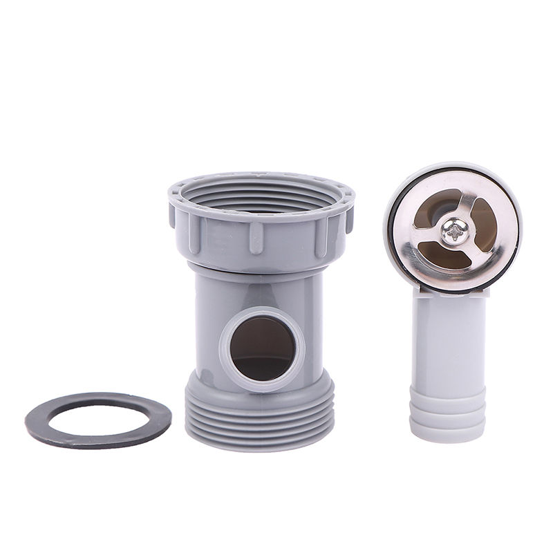 Thumbnail: Kitchen Basin Overflow Hole Drainage Water Pipe Three Links Head Sink Connector