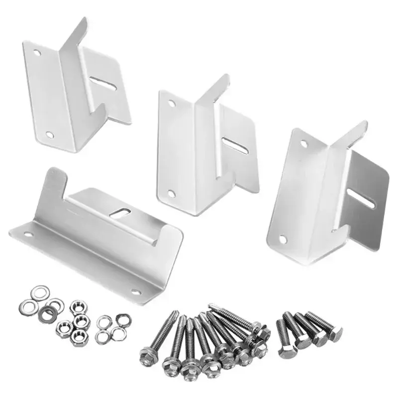 Thumbnail: 8pcs Solar Panel Z Holder Mounting For Solar Panel Roof Aluminium Solar Panel Ho