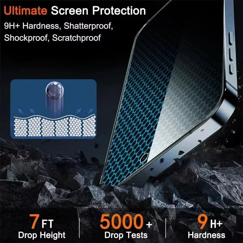 Thumbnail: 🔒 Privacy Screen Protector for iPhone – Anti-Spy Tempered Glass Protection