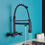 Thumbnail: Kitchen Sink Faucet Embedded Concealed Mixer Faucets Hot&Cold Kitchen Sink Mixer