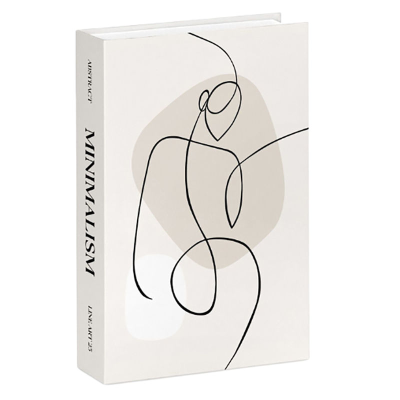 Thumbnail: Open Luxury Fake Book Decor Simulation book Minimalism Living Room Design deskto
