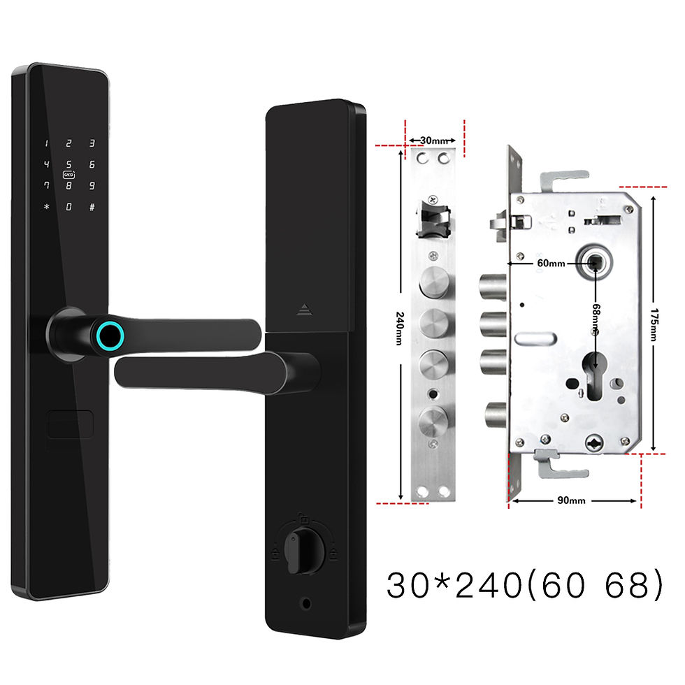 Thumbnail: Smart Door Lock TTLock Blue Tooth Digital Electronic Biometric Fingerprint Locks