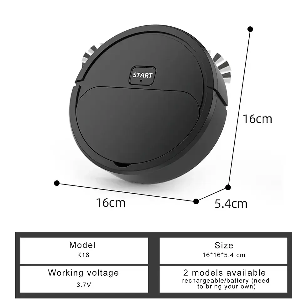 Thumbnail: Intelligent sweeping robot mopping the floor four in one wipe cleaning home auto