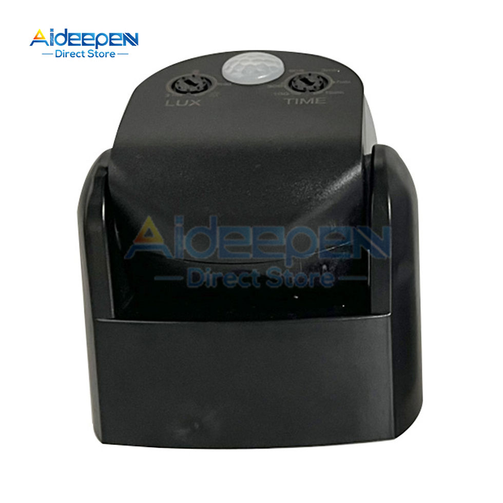 Thumbnail: Motion Sensor AC 220-240V 600-1200W Motion Detector Automatic 180-360 Degree Swi