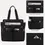 Thumbnail: Women Laptop Tote Bag Large Capaci Handheld Shoulder Casual Crossbody Bag Commut