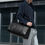 Thumbnail: Men‘s Luxe Business Travel Bag Large Capacity with 15.6' Laptop Waterproof PU 