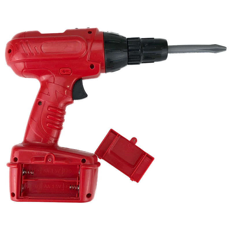 Thumbnail: Tools Toys Electric Drill BO Simulation Screw Driver Kids Power Repair Tools Kit