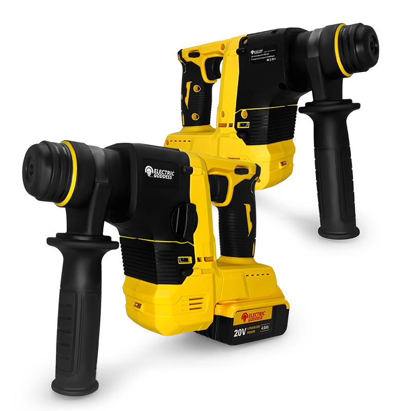 Thumbnail: Electric Goddess Brushless Electric Breaker Hammer Drill Cordless Machine multif