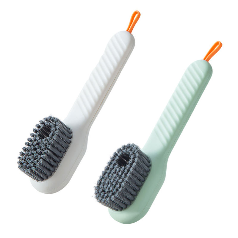 Thumbnail: Cleaning Brush Soft Bristled Liquid Shoe Brush Long Handle Brush Clothes Brush S