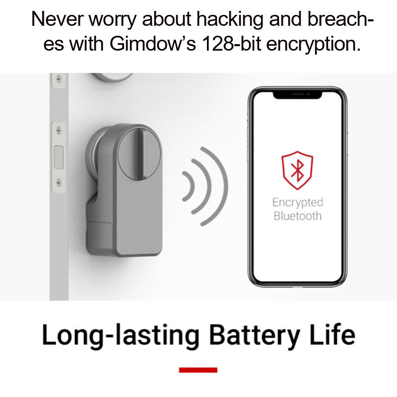 Thumbnail: Tuya smart digital door lock GIMDOW Password lock Electric Hotel Apartment  Lock