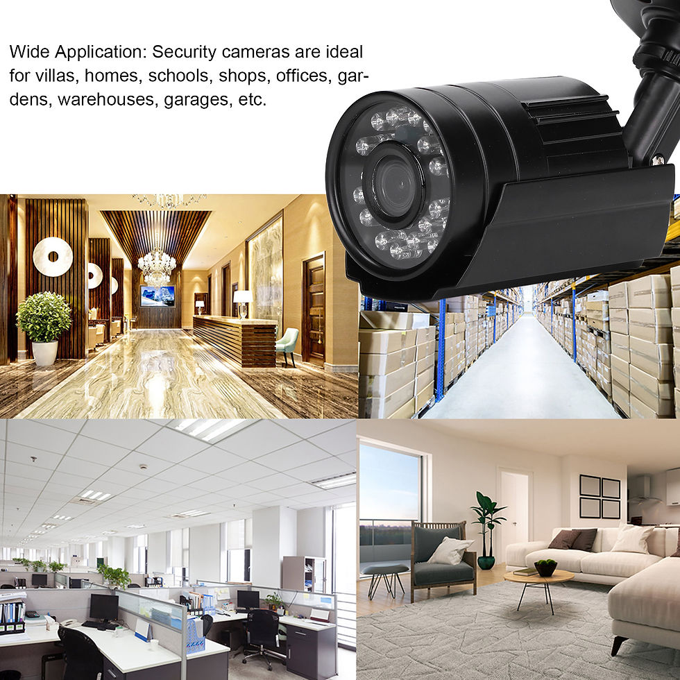 Thumbnail: Security Camera Clear Image Analog CCTV Camera IP66 Waterproof 3.6mm Lens 4 in 1