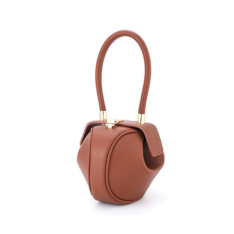 Thumbnail: Bowling Spherical Women's Handbag Luxury Brand Designer Hobos Bag Fashion Mini R