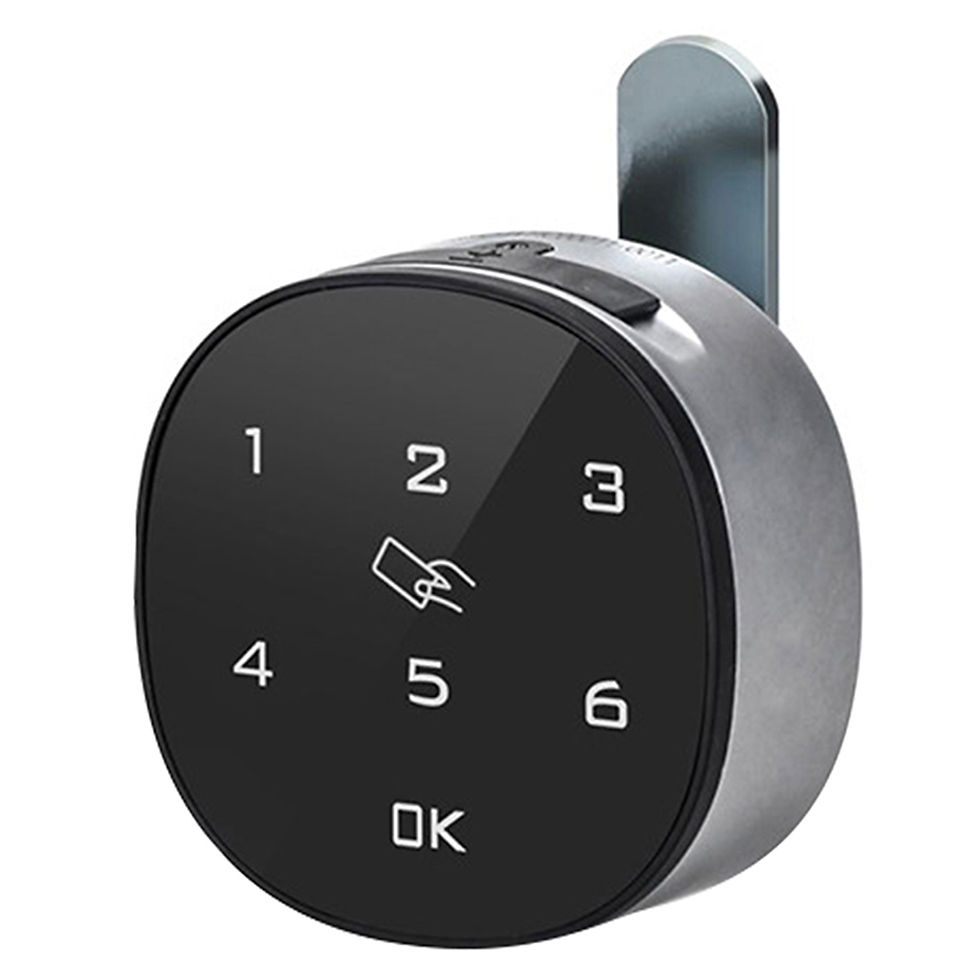 Thumbnail: Touch Screen Digital Smart Electronic Password Door Lock Lock With Digital Passw