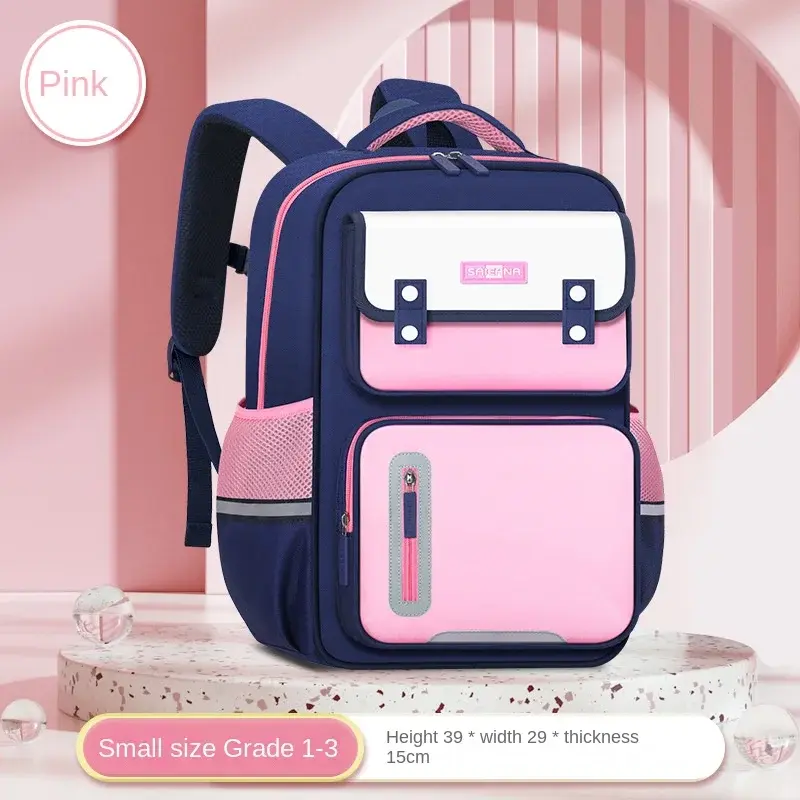 Thumbnail: Primary School Bags New Children Schoolbag Large Capacity Shoulders Backpack Boy