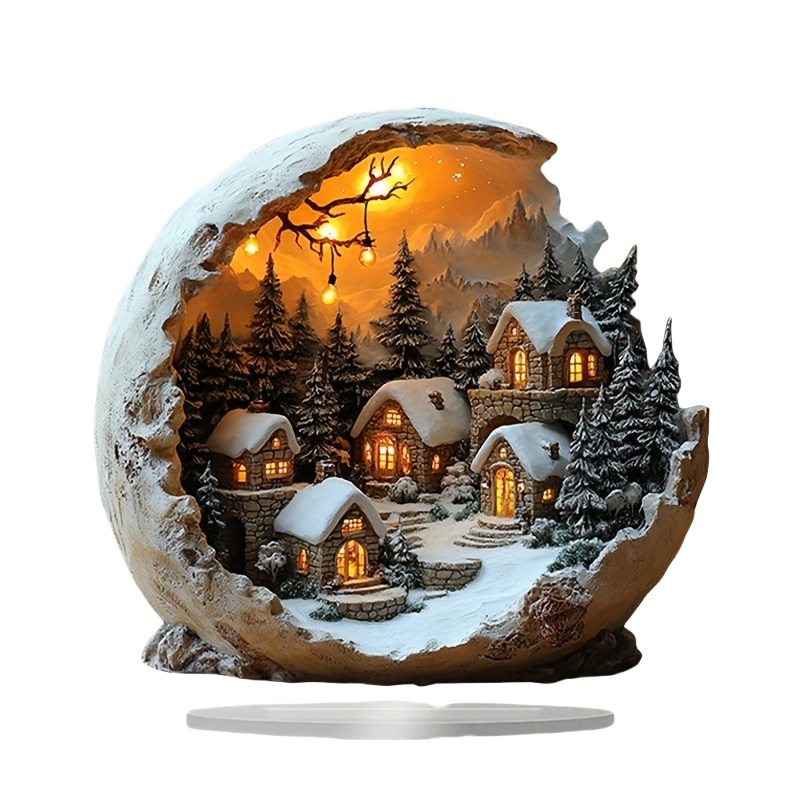 Thumbnail: 1 pcs Christmas holiday decoration, bohemian style, multifunctional desktop deco