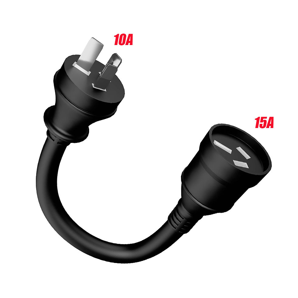 Thumbnail: 15a To 10a Charging Adapter Adapter 20CM Portable Ev Charger Accessory For Elect