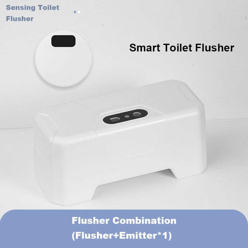 Thumbnail: Toilet Smart Sensor Flush Touch-Free Infrared Sensor Button Flush Toilet Automat