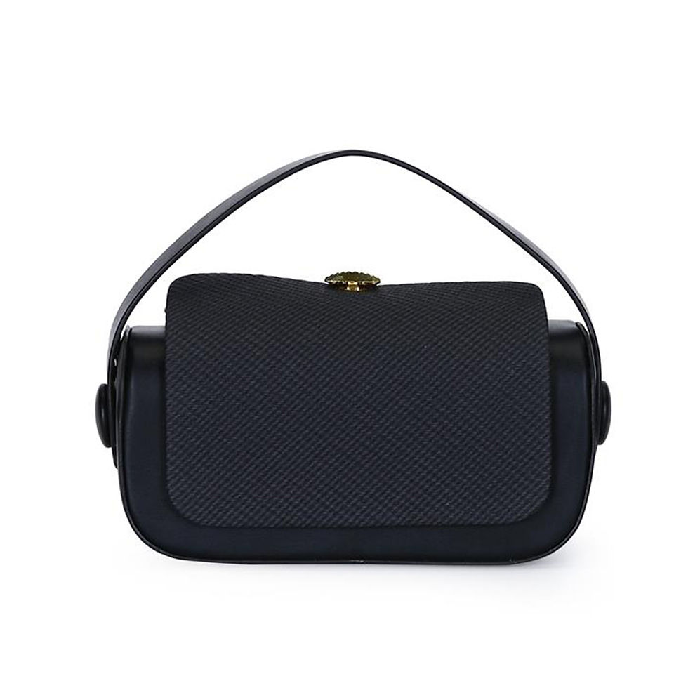 Thumbnail: Women Trendy Square Handbag Detachable Strap Retro Sling Bag Casual Crossbody Ba