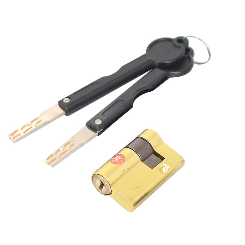 Thumbnail: Brass Lock Cylinder for Automatic Smart Door Lock ,With tail,C-Class Core ,Anti-