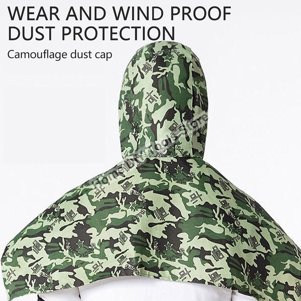 Thumbnail: Dustproof Windproof Cape Safety Helmet With Glasses Protective Cap Outdoor Safet
