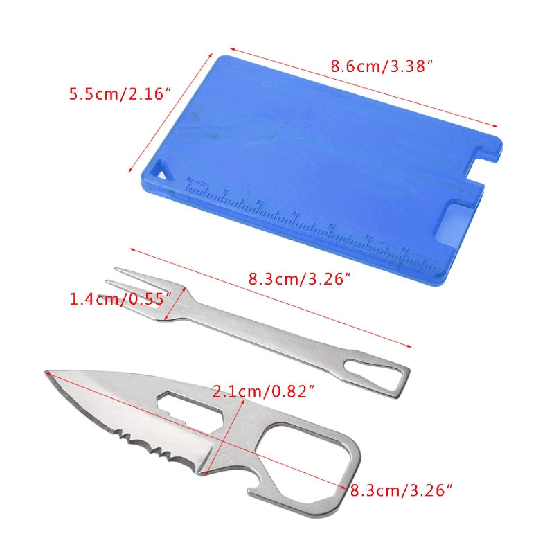 Thumbnail: Safety First Aid Outdoor Multifunctional Tools Camping Survival Equipment Kits P