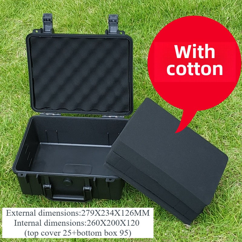 Thumbnail: Small Tools Suitcase Instrument Protection Tools Box with Sponge Equipment Safet