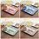 Thumbnail: 1Set Student Meal Plate Fast Food Bowls Anti-fall Household Meal Plate Separatio