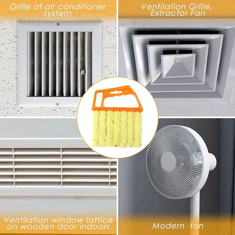 Thumbnail: Vent Blinds Cleaner Brush Auto Air Conditioner Microfiber Air Conditioner Duster