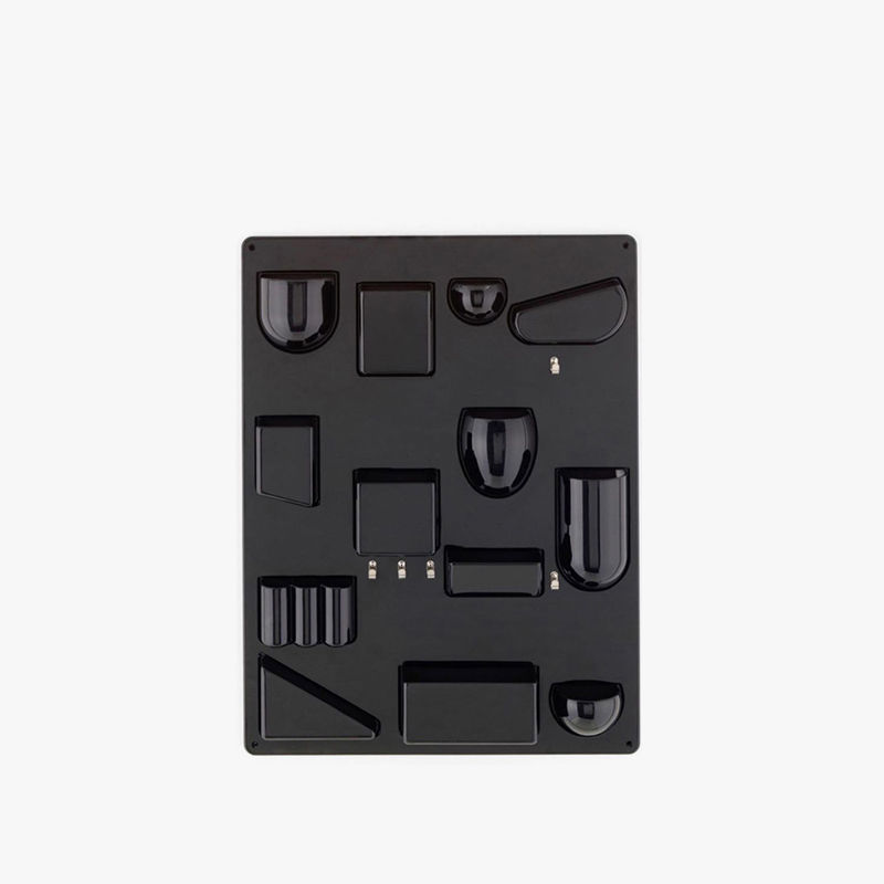 Thumbnail: Home Living Room Kitchen Decor Plastic Wall Mount Storage Rack Wall Mounted Stor