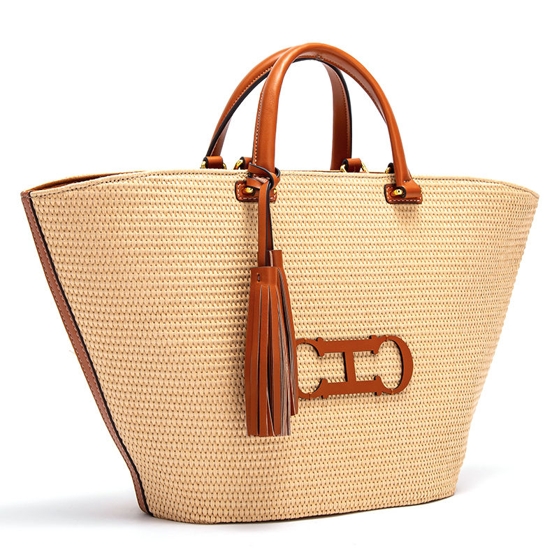 Thumbnail: Fashionable Classic Handwoven Multi Functional Handbag Women's New Large Capacit