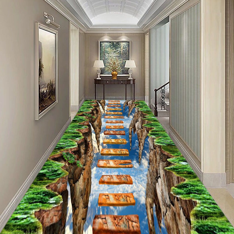 Thumbnail: Tatami Rug 3D Carpets for Living Room Funny Adventure Floor Area Rugs for Kids R