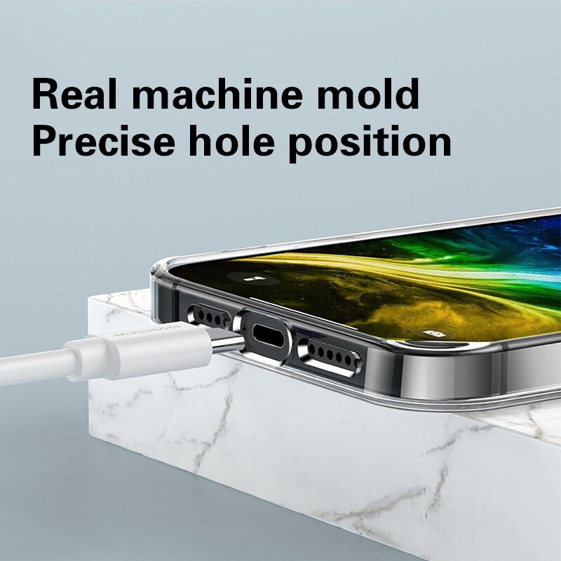 Thumbnail: Luxury Ultra Thin Transparent Case for iPhone 17 16 15 11 12 13 14 Pro Max X XR