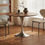 Thumbnail: Nordic Solid Wood Round Table Home Small Apartment Round Dining Table Simple Med