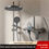 Thumbnail: Bathroom grey shower set multifunctional Hot and cold Shower System Sets Hotel A