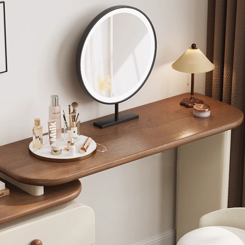 Thumbnail: Modern Luxury Dressing Table Design Trendy Cream Style Glamour Vanity Table Spac