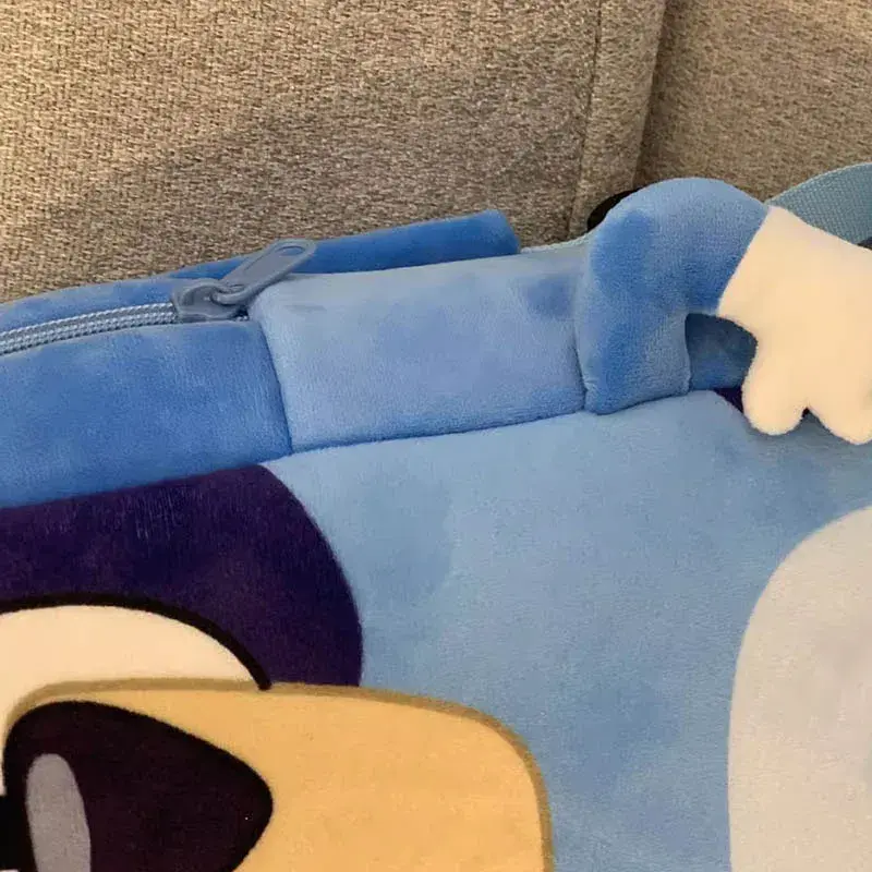 Thumbnail: Cartoon Bluey Family Cosplay Kindergarten Children Schoolbag Bluebin Dog Backpac