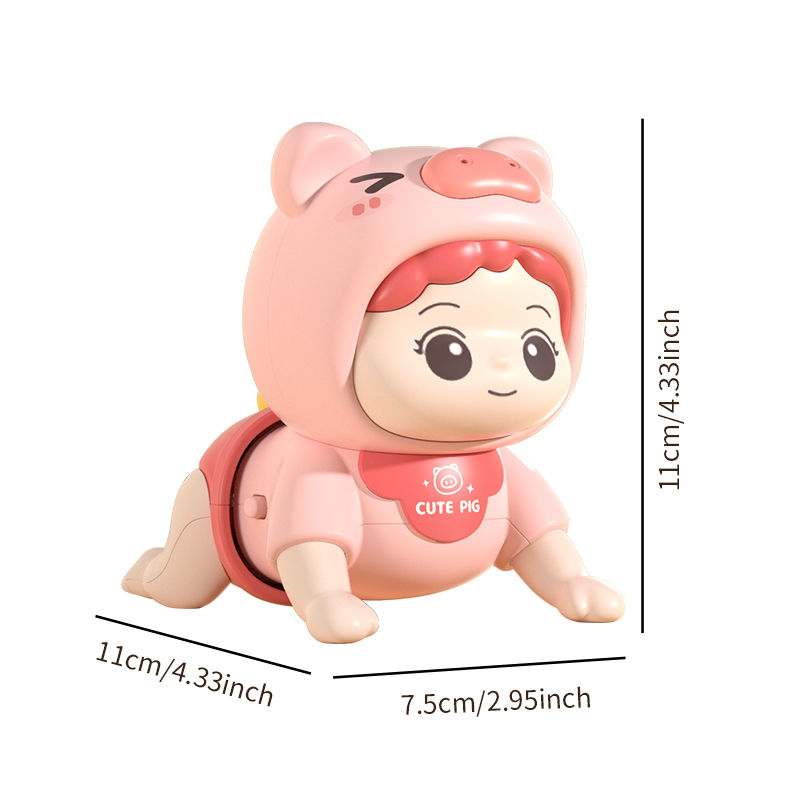 Thumbnail: Baby toys learn to crawl guide head up practice training puzzle early education