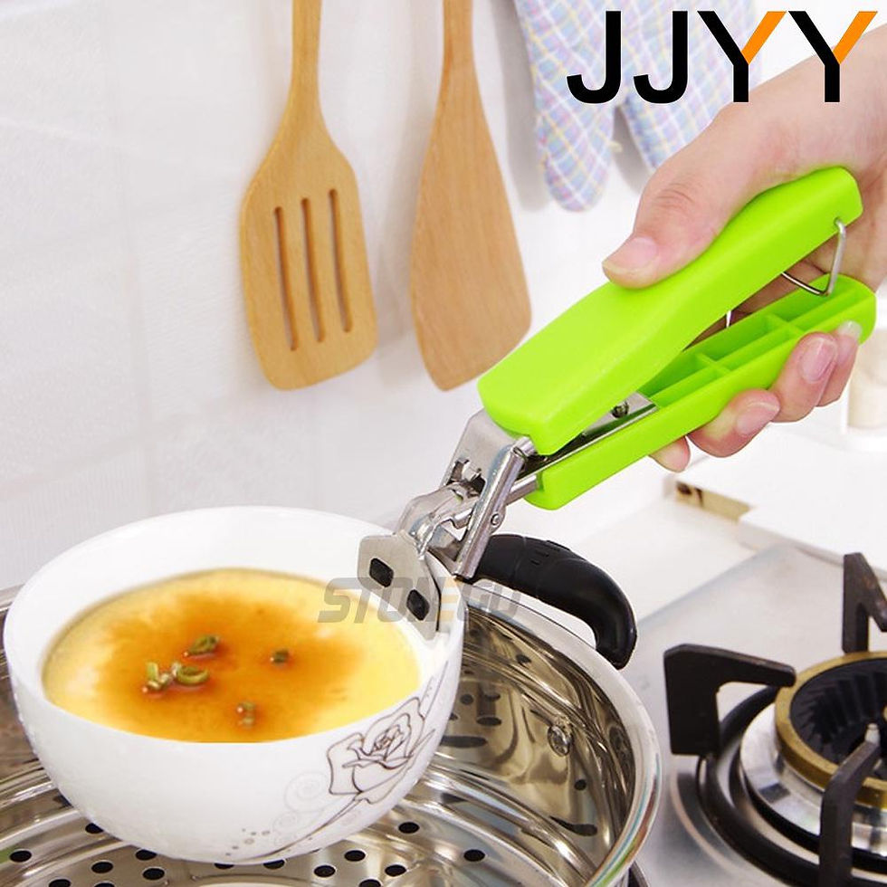 Thumbnail: Hot Dish Plate Bowl Clip Clamp Gripper Hot Pot Pan Bowl Holder Handle Plate Tong
