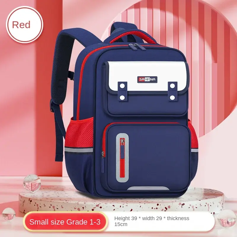 Thumbnail: Primary School Bags New Children Schoolbag Large Capacity Shoulders Backpack Boy