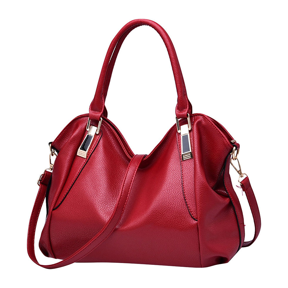 Thumbnail: Women'S Fashion Soft Leather Handbag Large Capacity Women'S Bag One Shoulder Cro