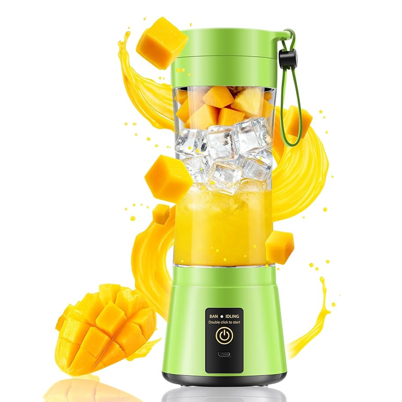 Thumbnail: Portable Blender Fruit Juicer USB Rechargeable Stainless Steel Blade Can Make Mi