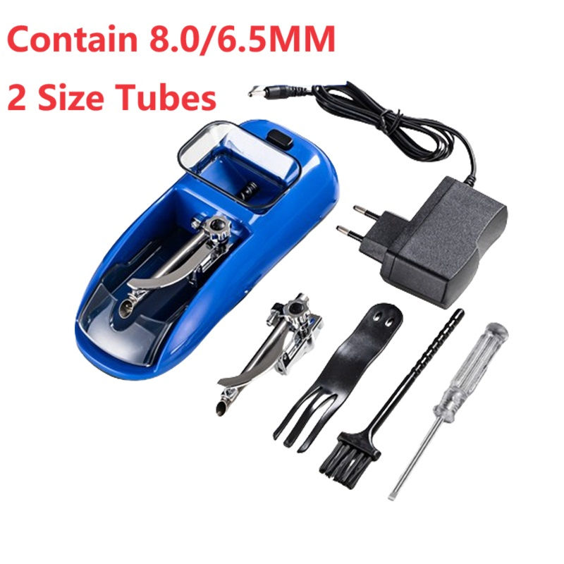 Thumbnail: Automatic Tobacco Wrapping Machine Electric Electronic Cigarette Cigaret Rolling
