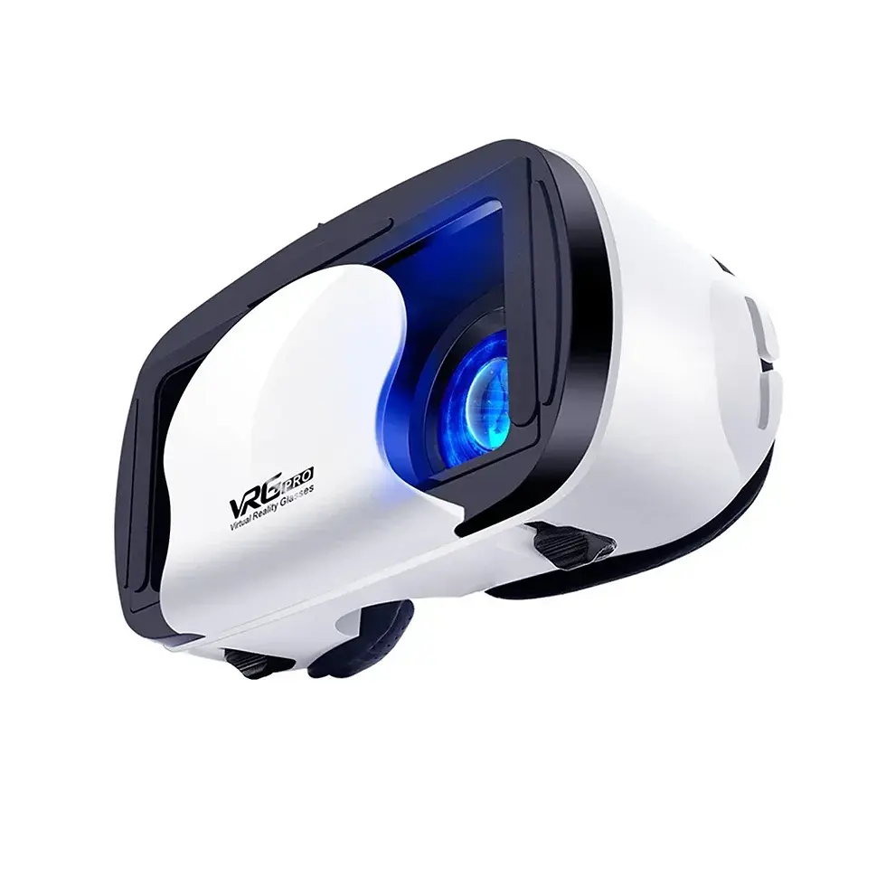 Thumbnail: 2025 New VR Headset 3D Virtual Reality Glasses 7" Stereo Headset with Remote Con