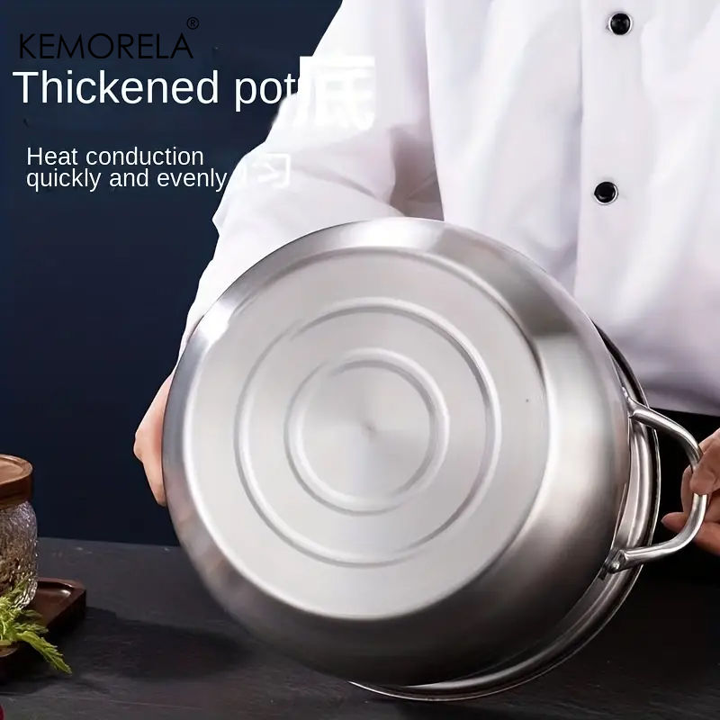 Thumbnail: Stainless Cooking Soup Pot Household Induction Cooker Stainless Steel Special Fo