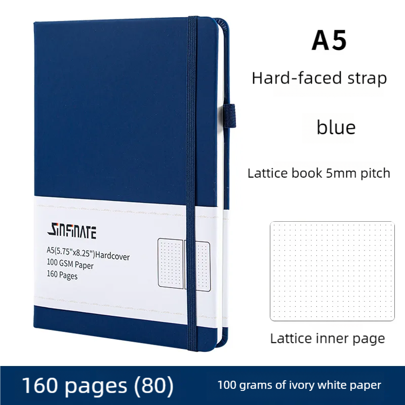 Thumbnail: a5 dotted Bullet Notebooks Creative trend composition diary portable Hardcover J