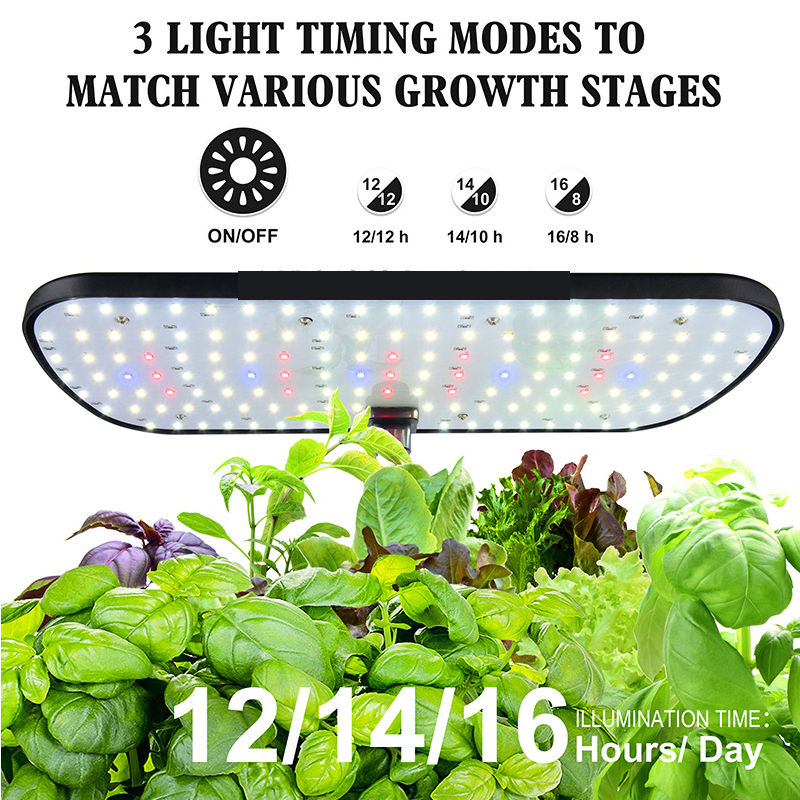 Thumbnail: 12 Holes-Hydroponic System Kits Indoor Soilless Cultivation Equipment LED Plant