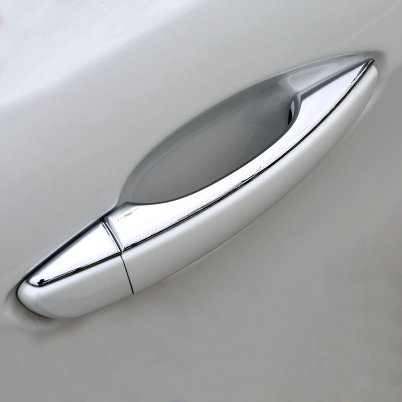 Thumbnail: 8Pcs Chrome Exterior Trim Covers for Peugeot 3008 5008 GT 2017-2020 ABS Accessor