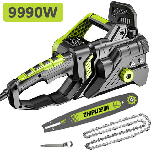 Thumbnail: 220V 9990W Powerful Power Cutting Tools Electric ChainSaw With Chain Saw 12/16 I