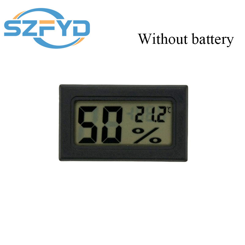 Thumbnail: Thermometer Sensor Hygrometer Gauge Refrigerator Aquarium Monitoring Display Hum